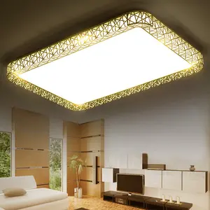 Lampu Langit-langit LED Desain Kreatif Lampu Ruang Tamu Seni Besi Modern Lampu Kamar Tidur Menyerap Cahaya Kubah Grosir Lampu Besi Gaya Modern