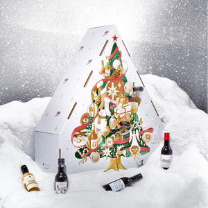 <span class=keywords><strong>Calendrier</strong></span> <span class=keywords><strong>de</strong></span> <span class=keywords><strong>l</strong></span>'<span class=keywords><strong>avent</strong></span> vide personnalisé <span class=keywords><strong>de</strong></span> 24 jours pour <span class=keywords><strong>bouteille</strong></span> <span class=keywords><strong>de</strong></span> <span class=keywords><strong>vin</strong></span> compte à rebours <span class=keywords><strong>de</strong></span> Noë<span class=keywords><strong>l</strong></span> revêtement UV imprimé pour whisky vodka tequila - Product Image 3