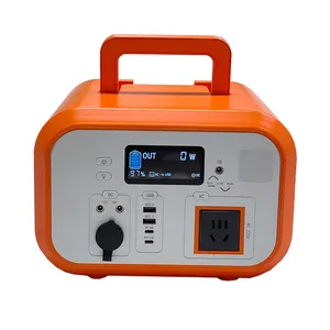 AC 110V 220V lifepo4 은행 무선 518w 600w 1000w 휴대용 힘 팩 옥외 야영을 위한 재충전용 휴대용 발전소