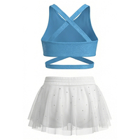 Nuevos Uniformes de Porristas en Oferta, Uniformes de Porristas con Top Corto para Niñas, Uniformes de Porristas Personalizados para Competiciones