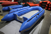 Bateau pneumatique de mer, ponton à plancher gonflable en drop stitch, Zodiacs 470 pour la pêche