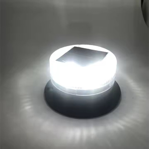 Luz de Señalización Solar, Lámpara de Advertencia de Emergencia, para Construcción Marina, Tráfico, Base Magnética, Lámparas Intermitentes para Vehículos - Product Image 5