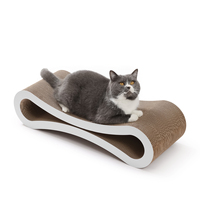 Griffoir pour chat en carton durable, protecteur de meubles, lit-griffoir pour chat pour le tranchage des griffes