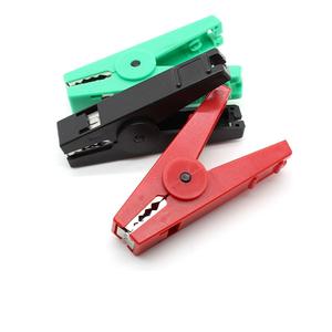 Clip de batería 50A aislado con dientes de acero inoxidable, Clip de batería de <span class=keywords><strong>cocodrilo</strong></span> de 80mm, fuente de alimentación de prueba, Clip de electricista - Product Image 3