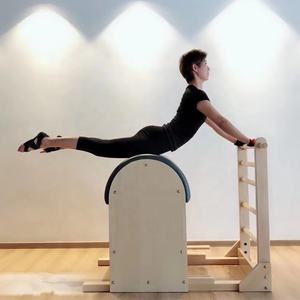 Baril d'échelle en bois d'érable, de chêne et de hêtre pour Pilates, <span class=keywords><strong>Yoga</strong></span> et Fitness, matériel d'entraînement pour studio, usage commercial et domestique, accessoires - Product Image 5