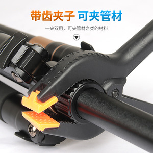 A-Type Clamp 9-Inch Plastic Adjustable <b>Spring</b> <b>Clip</b> For Woodworking Fixing Tube - Product Image 3