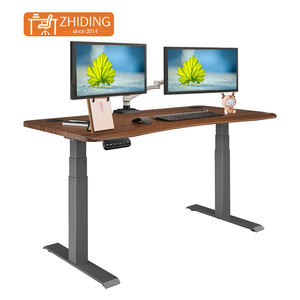 Bureau électrique à deux moteurs réglable, cadre de bureau réglable en hauteur <span class=keywords><strong>assis</strong></span> <span class=keywords><strong>debout</strong></span> bureau <span class=keywords><strong>assis</strong></span> début - Product Image 1