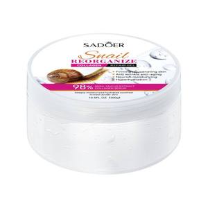 SADOER 300g 10.5OZ <span class=keywords><strong>Gel</strong></span> de collagène à la <span class=keywords><strong>bave</strong></span> <span class=keywords><strong>d</strong></span>'<span class=keywords><strong>escargot</strong></span> Apaisant Confort Hydratant Nourrissant pour les soins quotidiens de la peau du visage - Product Image 6