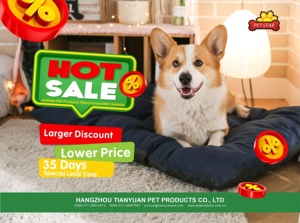 2023 Winter Aktion günstig niedriger Preis Lager bequem weiches Haustierbett Katze Hund Haustierbett - Product Image 2