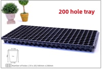 Plateau de semis en plastique recyclé pour plantes succulentes, légumes et fleurs - Conception durable