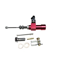 Kit de conversion de pompe universelle en aluminium CNC pour moto, avec câble de frein CC de remplacement, pour embrayage hydraulique à cylindre maître et esclave