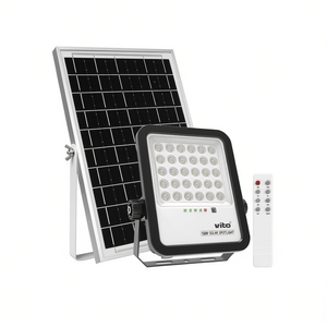 Reflector Solar LED Vito de 150W, 1650lm, Luz Fría 6000K, IP65, Iluminación para Jardín Exterior - Product Image 3