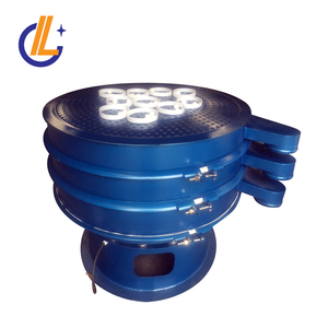 Limpiador de granos de motor redondo de 3 cubiertas, máquina de limpieza de pantalla vibratoria, criba de granos de café - Product Image 6