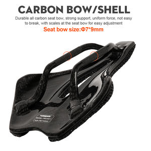 TOSEEK PRO143C Impresión 3D Urltra-Light Asiento de ciclismo MTB Cojín de <span class=keywords><strong>bicicleta</strong></span> de carretera Fabricante Sillín de <span class=keywords><strong>bicicleta</strong></span> de carbono - Product Image 6