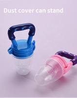 Tétine pour aliments frais pour bébé Jouet de dentition aux fruits en silicone pour les tout-petits et les enfants