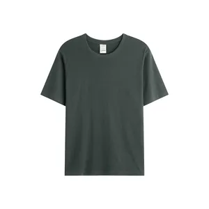 Hochwertige Großhandel Custom Günstige 100% Baumwolle T-Shirts Plain Bulk T-Shirt Übergroß