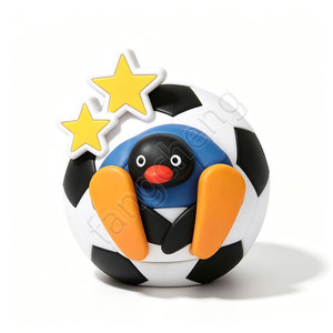 Adesivi Magnetici per Frigorifero Pingu Penguin Family Stickers <span class=keywords><strong>Stupid</strong></span> Series, Blind Box, Decorazioni Trendy a Forma di Uovo, 100mm - Product Image 5