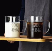 Vente en gros de verres à vin et à bière classiques multicolores sans plomb, faits à la main, soufflés à la bouche, durables, avec poignée, 450 ml