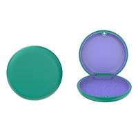 Boîte de rangement magnétique personnalisée pour appareil dentaire, protège-dents et aligneurs, avec logo, pour usage domestique