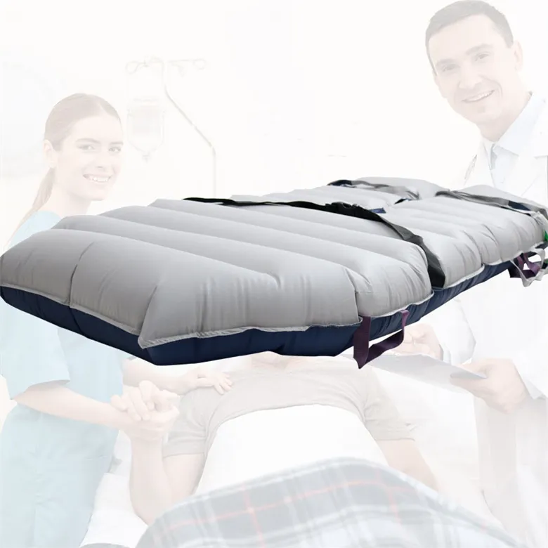 two air flow floating Breathable Disposable Medical Single Patient Use Air-Assisted Repositioning Lateral Transfer Air Mattress