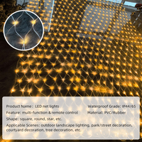 Zweifarbige LED-Netzlichter mit Fernbedienung für Außenbereich, Einzelhandel, Feiertagsdekoration, Zaun, Busch, Baum, Projektbestellungen