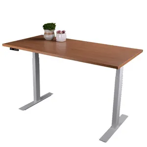 Ergonomische Elektrische Hoogte Verstelbare Eenvoudige Kantoor Computer Stand Up Bureau Voor Tafel