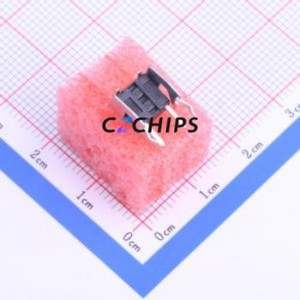 SKHHLWA010 Tactile Switch Through hole Component (THT) Switch Single Pole Single Throw Round Button Right Angle Insert 6.2mm - Product Image 2