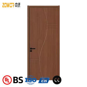Norme EN EI30/EI60/EI90 Dispositif de sortie d'urgence en bois résistant aux chocs Portes coupe-feu pour divers laboratoires - Product Image 3