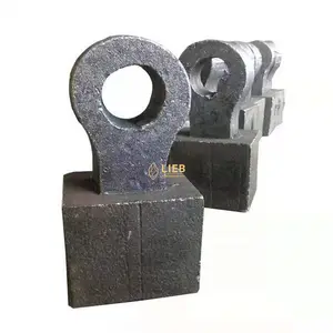 Trituradora de fundición personalizada Repuestos Martillos trituradores para martillo triturador de piedra