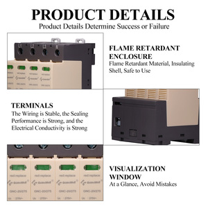 Guardwell SPD 10ka-20ka bảo hành bảo vệ tăng bảo vệ arrester deviceac SPD 20ka thiết bị bảo vệ tăng SPD AC - Product Image 2
