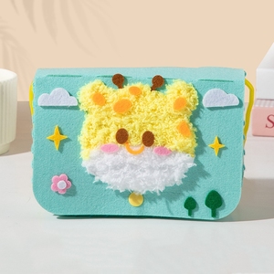 Kit de Bolsas de Tela No Tejida Multiestilo para Niños, Juguete de Manualidades Práctico y Divertido para Niñas, Kit de Bolsas de Tela No Tejida para Niños, Decorativo y Práctico - Product Image 2