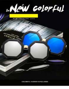 Gafas de Sol Octagonales de Moda con Logotipo Personalizado, para Hombre y Mujer, de Alta Calidad, Protección UV400, 2019 - Product Image 2