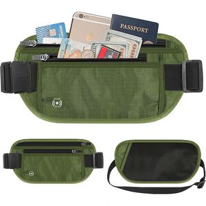 Riñonera de Muestra Gratuita con Cierre de Doble Vía, Riñonera de Nailon para Mujer, Riñoneras Impermeables - Product Image 5