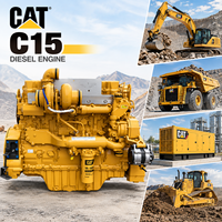 Moteur diesel industriel CAT C15 354-433 kW 475-518 ch 1800-2100 tr/min Puissance robuste pour les équipements de construction et minières