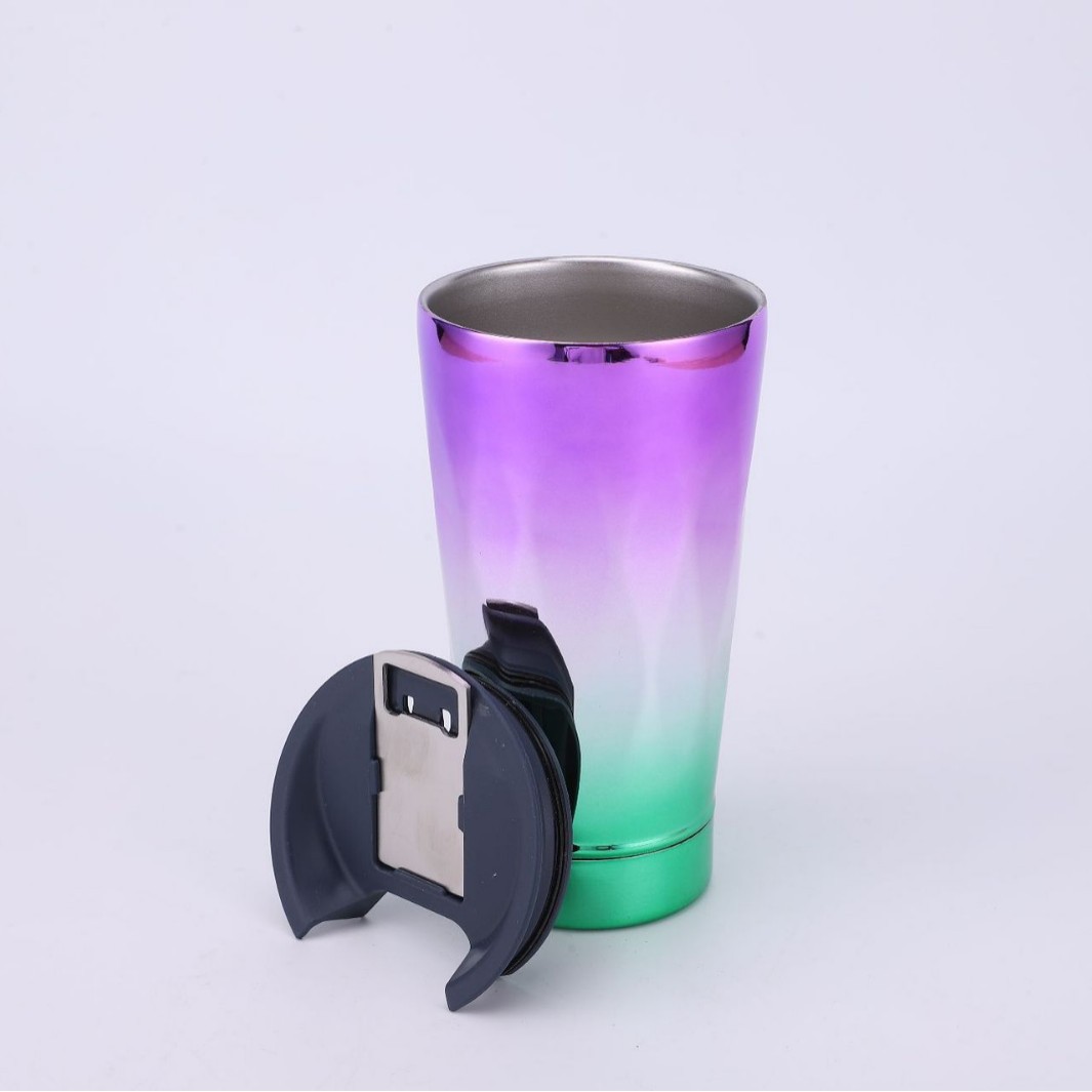 Green purple gradient - 473ml