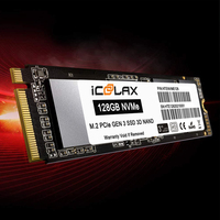 قرص صلب داخلي ICOOLAX NVMe بسعات 2 تيرابايت و1 تيرابايت و512 جيجابايت و256 جيجابايت، SSD M2 M.2 PCIE 3.0 للكمبيوتر المكتبي والمحمول