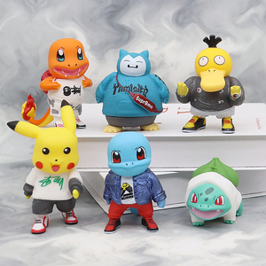 Collection de cadeaux promotionnels de 6 styles de figurines de poupées d'anime de dessin animé en PVC, boîte aveugle en PVC - Product Image 2