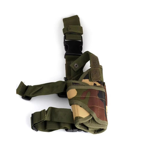 Funda Táctica para Pistola DF24 AKM-038 Verde, con Cinturón Ajustable, Camuflaje Digital, Bolsa de Almacenamiento de Nailon para Caza, Uso en Exteriores - Product Image 6