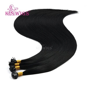 Extensiones de Cabello Humano Remy Chino 100% al por Mayor, Punta Plana, Cutícula Alineada, Doble Trama, Sin Caída, Color Oscuro, Liso Natural. - Product Image 3