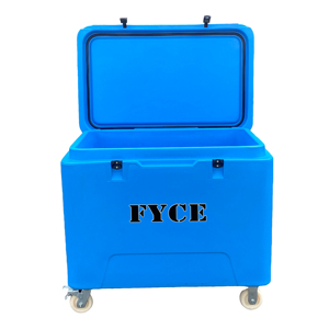 Sac à dos isotherme portable moderne en PE rotomoulé de <span class=keywords><strong>haute</strong></span> qualité, 330L, étanche, avec roulettes, motif dessin animé, réutilisable - Product Image 2