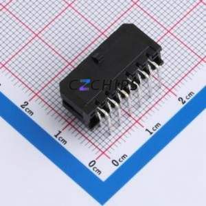 43045-12AWS Wire-to-Board Pin Header Bent Lead Through Hole,P=3mm Connector 2x6P 3mm Right Angle Insert 12P - Product Image 2