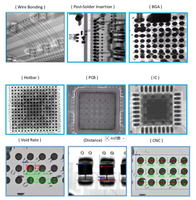 Système d'équipement d'inspection industrielle à rayons X Dinghua DH-X7, micro-focal, haute résolution, pour test de PCB et BGA, garantie 1 an