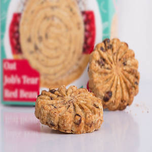 Biscuits sablés croustillants directement de l'usine, biscuits à la fève rouge et à l'<span class=keywords><strong>orge</strong></span>, faible teneur en glucides, faible teneur en matières grasses, variété de saveurs en boîte - Product Image 4