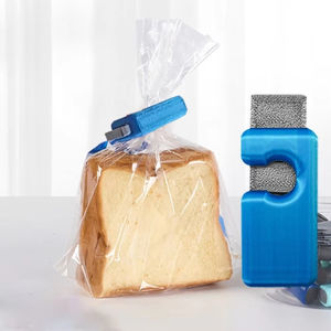 Nouvelles pinces à pain en plastique, pinces de scellage alimentaire, pinces de sécurité alimentaire pour la cuisine, anti-humidité, petites et pratiques, style avec étiquette. - Product Image 5