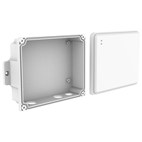 Boîtiers de jonction électriques étanches IP67 blancs pour projets souterrains et extérieurs en ABS, boîtiers pour instruments électroniques
