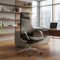 Table de réunion de bureau moderne de luxe, nouveaux meubles en bois pour négociations polyvalentes, pour salle de conférence de bureau commercial