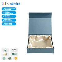 Neuheit: Recycelbare Geschenkbox mit Individuellem Logo, Faltbare Verpackung für Parfüm und Schmuck, Starre Kartonbox mit Magnetverschluss