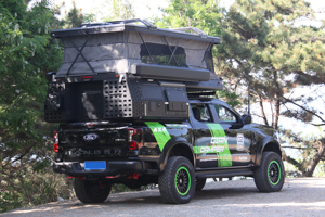 <span class=keywords><strong>Camper</strong></span> Qian TP03, <span class=keywords><strong>Camper</strong></span> Desmontable Ligero y Plegable para Camioneta, <span class=keywords><strong>Camper</strong></span> Todoterreno para Ram <span class=keywords><strong>Gladiator</strong></span> - Product Image 3