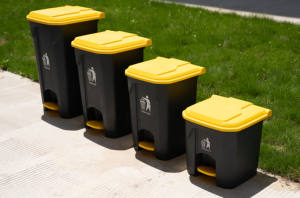 Wholesale Foot Pedal Plastic <strong>Kitchen</strong> Can with Press Type Lid <strong>Large</strong> Capacity Pedal Waste <strong>Bin</strong> - Product Image 2