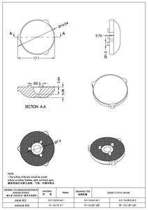 Ilenstech Pmma เลนส์เลนส์ Led 160องศาเลนส์ทีวีสำหรับแผงไฟโครงการ - Product Image 5